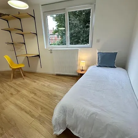 Maison 22 Couchages Prox Gare Et Centre Max 10 Holiday home Lille